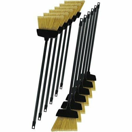 BSC PREFERRED BROOM, LOBBY, PLASTIC, 12PK GJO02408CT